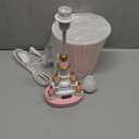 Kids Table Lamp, Adorable 14 Inch Castle Style Kids Desk Lamp, Pink Bedside Lamp Ideal for Girls Bedroom Decor, Includes LED Bulb