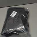 AOSKY Door Curtains for Doorway Privacy, Black Grommet Closet Curtains for Bedroom, Door Window Curtain, Light Blocking Thermal Insulation Drapes for Living Room Set of 1 Panels, 52" W x 80" L