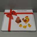 Tepoal Large Chicken Coop Heater for Winter, 220 Watts Foldable Heat Chicken Heater, Waterproof Radiant Chicks Heaters for Coop, Heater with 2 Heating Plates for Chick Kitten Puppy Pets Animals