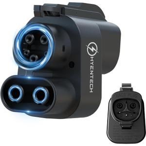 2025 Upgraded NACS to CCS Adapter [Max 500A 1000V],Tesla Supercharger to CCS1 Charger Adapter,Fast Charge Tesla Supercharger Adapter Compatible with Ford,Nissan,GMC,Volvo,Rivian,Polestar and more