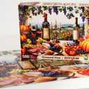 Springbok Vineyard View 500 Piece Jigsaw Puzzle for Adults - Wine and Fall Puzzle - Unique Cut Pieces - Made in USA