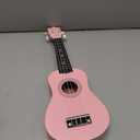 21 Inch Wooden Kids Toddler Child Children Acoustic Guitar Musical Instruments Ideal for 3-9 Year Old Boys Girls Gifts (Pink)
