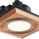 Bathroom Exhaust Fan with LED Light Vent Fans for Ceiling,Ventilation Fan Light Combo 374 CFM 1.2 Sones Quiet for Bathroom Shower Restroom Farmhouse