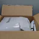 Feather Down Fiber Comforter Oversize King Size,Hotel Style Bedding Comforter,750+ Fill Power,1200TC,100% Organic Cotton Fabric,All Season White Duvet Insert with 8 Corner Tabs