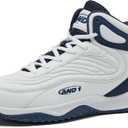 AND1 Pulse 3.0 Basketball Shoes for Men, Indoor or Outdoor, Street or Court Basketball Sneakers Men - Black, Red, or White, Size 12