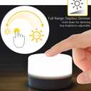 RTSU Bedside Lamp, Dimmable Touch Tap Light Novelty Light, Kids Children Adult LED Nightlight, Table Desk Atmosphere Decorative Mood Light Lamp, Bedroom Living Room Baby Nursery Night Light