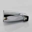 Slip Fit Tub Spout with Pull-Up Diverter for 1/2 inch Copper Tube, Chrome