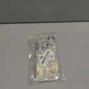 for iPhone 15 Pro Case, Cute Cartoon Mouse Pattern with Wrist Strap Kickstand, Glitter Bling IMD Design, Soft TPU Shockproof Full-Body Protection, for Girls & Women