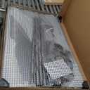 Leteuke 2 Tier Utility Tool Cart with Wheels, Heavy Duty Rolling Utility Carts with Handle, Commercial Grade Metal Serving Storage Cart for Warehouse Garage Kitchen, 25" D x 38.98" W x 40" H-Silver