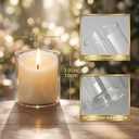 Mimorou 24 Pcs 4 Inch Tall Glass Vases Bulk Clear Cylinder Flower Vases Transparent Candle Holder Wedding Table Centerpieces Decoration Bulk for Home Dinners Party Event