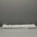 185 Inch Wide Retractable Baby Gates Outdoor Retractable Dog Gate Indoor Extra Long Baby Gate Retractable Pet Gate, Dog Gates for The House Extra Large Pet Gate, Child Gates for Wide Openings, White