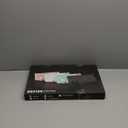 Wireless Keyboard and Mouse, Wrist Rest, Phone Holder, Batteries Included, 2.4G Lag-Free Ergonomic Keyboards Mouse Combo, Silent Keyboard Cordless Set for Computer, Laptop, PC, Mac, Windows -SABLUTE (1 Pack, Classic Black)