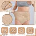 10 Pcs Adult Plastic Diaper Cover Pull-On Cover Plastic Pants Reusable Incontinence Waterproof Pants(XX-Large,Beige)
