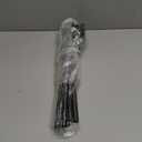 Curtain Rods for Windows 48 to 84 inch, 5/8 inch Curtain Rod Set with Decorative Twisted Cage Finials, Heavy Duty Curtain Pole with Bracket, Easy Install Drape Rod for Living Room, Bedroom, Black