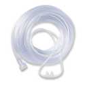 Medline Supersoft Nasal Oxygen Cannula, Universal Connector, 7-Foot Tubing, Adult Size, Pack of 50