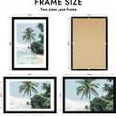 Hongkee 24x36 Picture Frame, Black Wood Style, Wall Mounting, 1 pack