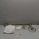 Crystal Bathroom Accessories Hardware Set Golden Towel Bar Set Hand Towel Paper Holder Hook Towel Ring Racks Wall Mounted