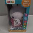 alilo Bunny Audio Player, Educational Toys for Imagination Building, Screen-Free Digital Listening Experience for Music, Stories, White Noise, and More 10+ Months (Honey Bunny, Pink)