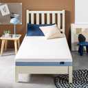 ZINUS 5 Inch Cooling Essential Memory Foam Mattress [New Version], Twin, Fiberglass Free, Medium Feel, Cooling Airflow Memory Foam, Certified Safe Foams & Fabric, Mattress in A Box (White)