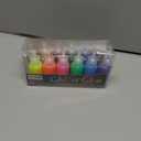 Bright Creations Glitter Glue for Crafts & Glue Pens - Easy-Squeeze Washable Bottles Bulk Multipack Craft Glitter - Pack of 12, 20 ml, Neon Metallic Colors