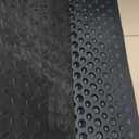 0.8" Rise Rubber Threshold Ramp for Doorways,Non-Slip Surface for Wheelchair Scooter Stroller,1500 LBS Capacity,Cuttable and Adjustable Size