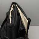 Truck Back Seat Extender for Dogs  Waterproof Full Size Pickup Pet Seat Cover with Door Protection, Hard Bottom Holds 420 lbs Dog Hammock for F150, RAM 1500 & More (BLACK)