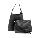 Joy Susan Womens Molly Slouchy 2-in-1 Hobo Handbag