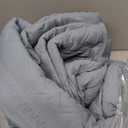 WDCOZY Boho Blue Grey Oversized California Cal King Size Quilt Bedding Sets with 2 Pillow Shams, Farmhouse Lightweight Soft Bedspread Coverlet for All Season, 116x106 inches