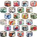 WPONSZU Set 24 Pack Scented Candles Gifts Soy Wax Travel Tin Jar Candles for Home 2.5 OZ jar Candles for Mom for Christmas, Birthday, Thanksgiving, Mother's Day