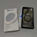 CENHUFO Magnetic Privacy for Samsung Galaxy S25 Ultra Case, Full Body Phone Case with Built-in 9H Tempered Glass Privacy Screen Protector and Camera Lens Cover, Shockproof Protective Bumper -Black