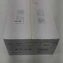 White Ceiling Fans with Lights - 46" Flush Mount Low Profile Ceiling Fan Light with 5 Double-Sided Blades, 6 Speeds 3CCT Reversible Motor, Modern Ceiling Fan for Indoor/Outdoor Patios