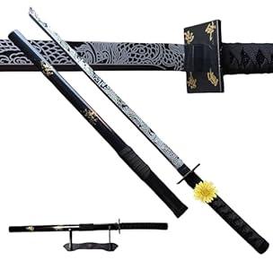 Mini Sword 6-Inch Stainless Steel Pocket Knife with Scabbard, Handmade Medieval-Inspired Replica Claymore, Compact Necklace & Stand, Ideal for Craft Use (BK)