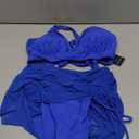 AI'MAGE Womens High Waisted Bikini Sets Tummy Control Bathing Suits Halter Two Piece Swimsuit Modest Bikini 2025 Medium