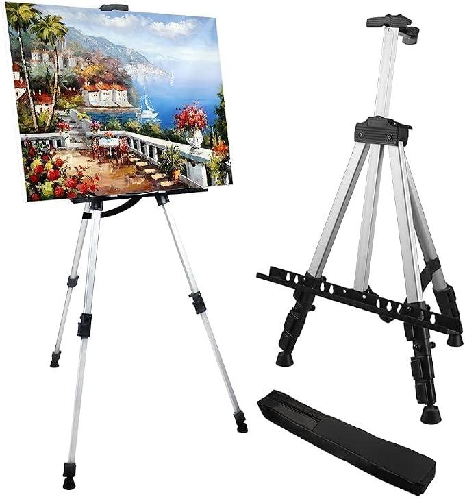 RRFTOK Easel Stand for Painting and Sign, Adjustable 17-66 Inch