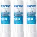 Water Filter Replacement Fit for Frigidaire EPTWFU01, Pure-Source Ultra 2, EWF02, 012505454226, 4562222, Compatible with Pure Source Ultra II Water Filters, 3 Packs By AVXBYR