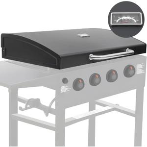 Upgrade Hinged Lid for Blackstone Omnivore 36" Griddle, Flat Top Griddle Hard Cover for Blackstone 36 inch 2322 2310 2212 2210 2309 Griddle Lid Hood, Powder Coated Flat Top Lid (2024 Model)