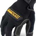 Ironclad General Utility Work Gloves GUG, All-Purpose, Performance Fit, Durable, Machine Washable (1 Pair) Black