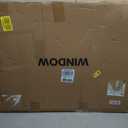 RV Exit Window, 30" W x 22" H Tinted RV Window with Net Screen and Trim Ring, Suitable for 1-1/2" or 2" Walls, DOT Approved