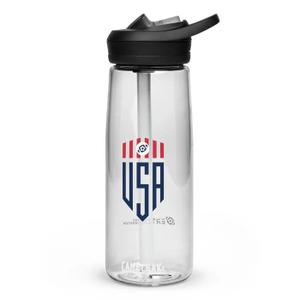 TEAM JULIE USA CAMELBAK WATER BOTTLE, 2 Pieces, Red, Blue