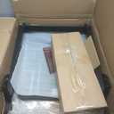 GTPLAYER Sim Racing Wheel Stand Simulator Cockpit Wheel Stand fit for Logitech G25 G27 G29 G920 G923 Thrustmaster T330TS Gaming Stand Wheel Pedals NOT Included, Deep Black With Cup Holder