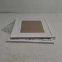 LUCKYLIFE 16x20 Picture Frames White Poster Frame, Display 11x14 with Mat or 16x20 without Mat, Wall Photo Frame, Pack of 2