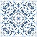 SVNOOC Peel & Stick Tile Stickers 12 PCS Self Adhesive Backsplash Decorative Wall Stickers for Kitchen Bathroom Tile Decals Waterproof & Removable 6" x 6" (Blue)