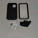 Marrkey for iPhone 12 Case,Full Body Protective Cover Heavy Duty Shockproof Tough Armour Aluminum Alloy Metal Case with Silicone Built-in Screen Protector for Apple iPhone 12 Pro 6.1 Inch - Black