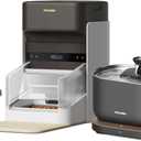 PETLIBRO Cat Water Fountain & RFID Automatic Pet Feeder Combo, APP Control for Feeding Schedule & Hydration Monitoring, 2.5L/84oz Dockstream Auto Water Dispenser, 3L Auto Feeder with Collar Tag