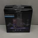 Karaoke Machine, Portable Bluetooth Speaker with 2 Wireless Microphones for Adults & Kids with Lights, Karaoke Microphone with PA System Supports USB/TF/FM/AUX for Home Party Home System Packages (Black)