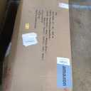 Bar Stools Set of 4 Metal Bar Stool Counter Height Bar Stools White, Modern Bar Chairs with Back and Wooden Seat 30" Bar Stool Counter Height