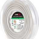 Chanzon 3:1 Ratio 3/8" (9.5mm) Heat Shrink Tubing - Marine Grade Waterproof Adhesive Lined - 8Ft Roll (2.5M Total Length) White Polyolefin Sleeving Wrap Shrinking 3 to 1 Ratio 1pcs