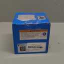 Rechargeable Shower Light No Wiring, 16 Color Changeable Ocean Wave Projector Light, Dimmable Waterproof Shower Lamp with Remote, Rotating Flame Water Ripple Lamp for Shower, Bathroom, Bedroom Decor