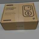 Smart Deadbolt, SMONET Fingerprint Electronic Deadbolt Door Lock with Keypad-Bluetooth Keyless Entry Front Door Digital Keypad App Control, Ekeys Sharing, App Monitoring Auto Lock for Homes and Hotel (Silver)