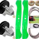 Deck Rebuild Kit for Cub Ca det 46 inch LTX1046VT LTX1046 LTX1045 618-04865A 918-04865A Spindle (2pack)/ 742-04244 Blade (2pack)/754-04219 Be lt (1pack)/956-04129 Idler (2pack)